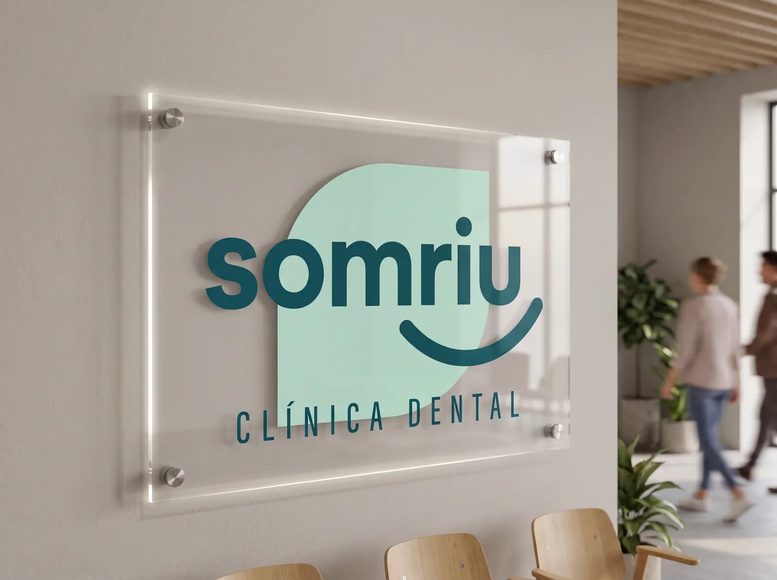 Ejemplo instalado con el gráfico de una clínica dental ficticia
