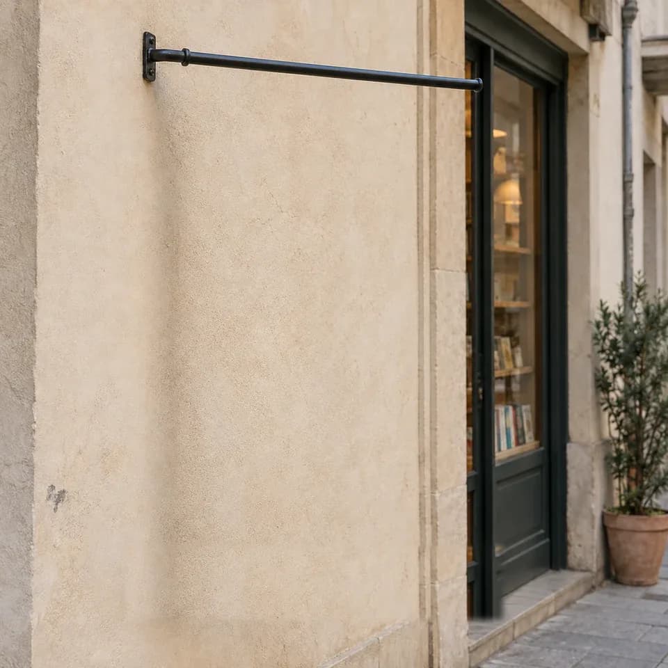 Màstil per a banderola sense lona