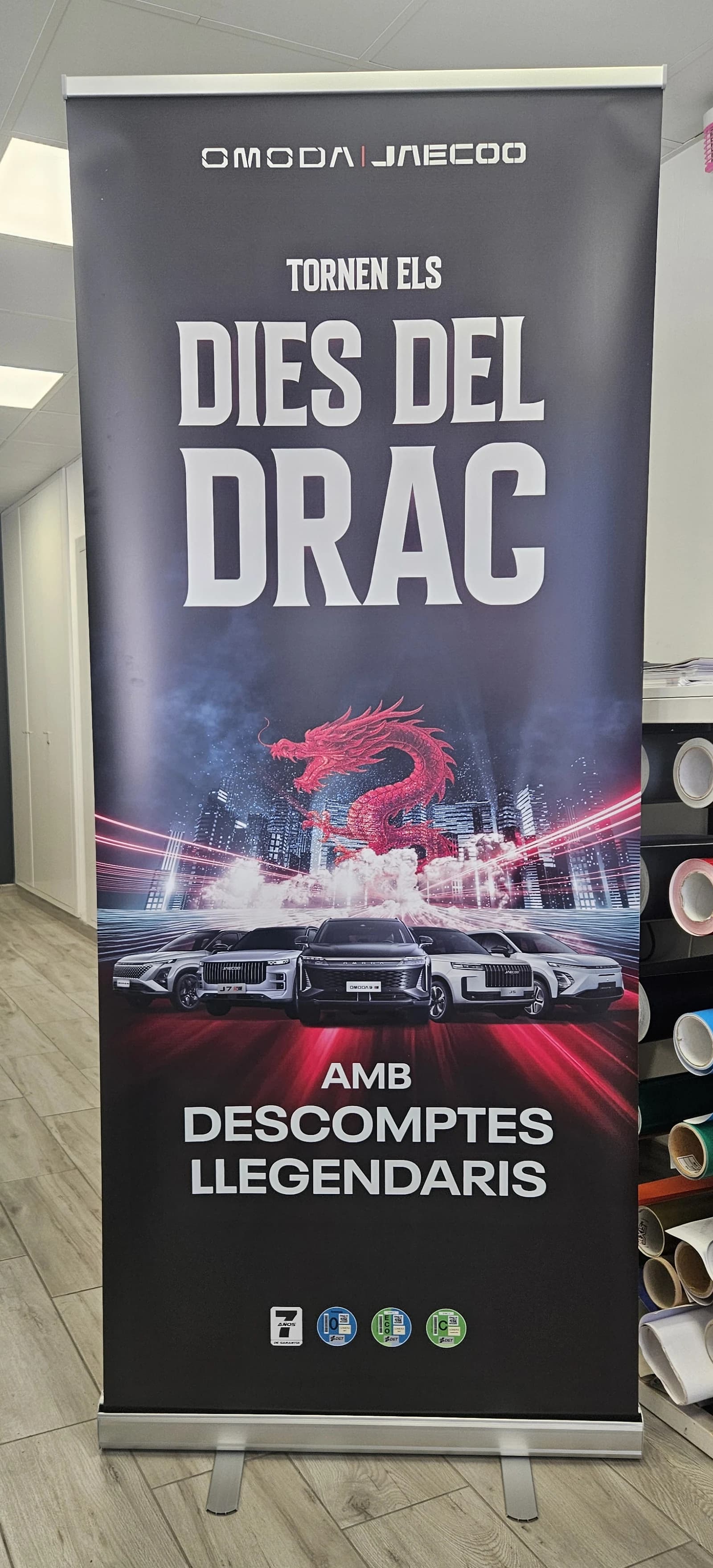 Roll-up de la campaña Dies del Drac con gráfico y estructura visibles hasta la base.